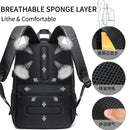 Mochila masculina Bange para laptop, mochila escolar para meninos, mochila tática para motociclismo, mochila esportiva para negócios e viagens.