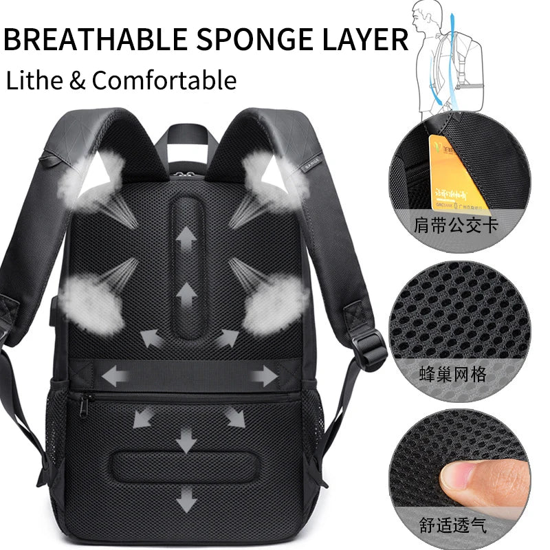 Mochila masculina Bange para laptop, mochila escolar para meninos, mochila tática para motociclismo, mochila esportiva para negócios e viagens.