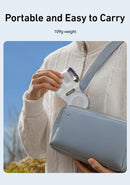 Suporte magnético para câmera de celular TELESIN, com alça de controle remoto para iPhone e Android.