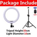 Anel de luz para selfie de 33 cm, tripé LED de 12 polegadas para celular, suporte para fotografia, luz circular de preenchimento, lâmpada LED colorida, tripé para maquiagem.
