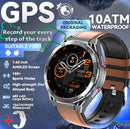 Novo Smartwatch GUHUAVMI Premium Original de 2025 com GPS, Tela AMOLED Ultra HD, GPS integrado, Chamadas Bluetooth e Resistente à Água até 10 ATM.
