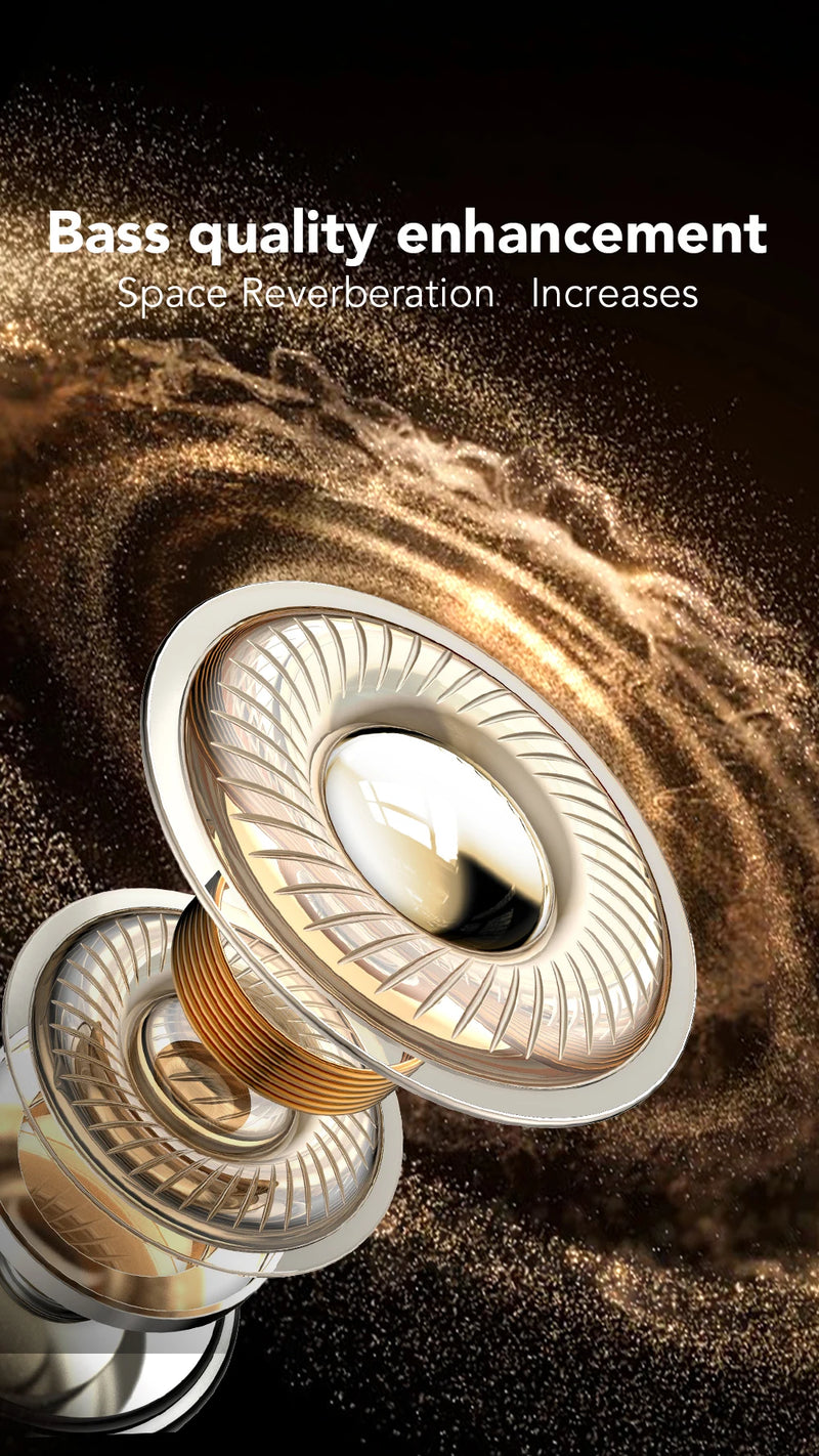 Tela Ultra HD] Fones de ouvido HTC NE20 Bluetooth V6 TWS Esportivos Sem Fio com Tradutor de IA, Microfone Intra-auricular com Redução de Ruído