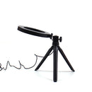 Anel de luz para selfie de 33 cm, tripé LED de 12 polegadas para celular, suporte para fotografia, luz circular de preenchimento, lâmpada LED colorida, tripé para maquiagem.