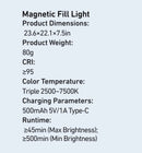 Suporte magnético para câmera de celular TELESIN, com alça de controle remoto para iPhone e Android.