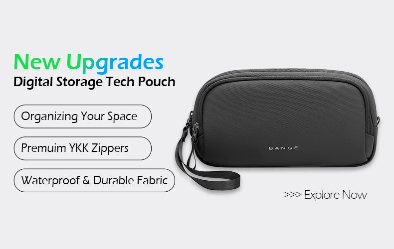 Mochila masculina Bange para laptop, mochila escolar para meninos, mochila tática para motociclismo, mochila esportiva para negócios e viagens.