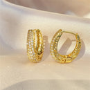 Brincos decorativos boho de zircônia de alta qualidade, perfeitos para mulheres que querem usar joias estilosas em viagens de verão.