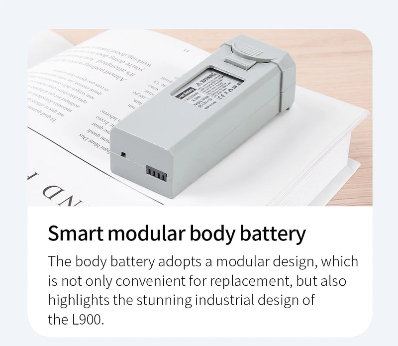 Drone L900 Pro 4K Profissional 5G GPS HD Câmera Dupla Fotografia Brushless Quadcopter Dobrável RC Alcance de 1,2KM Brinquedos Drones