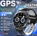 Novo Smartwatch GUHUAVMI Premium Original de 2025 com GPS, Tela AMOLED Ultra HD, GPS integrado, Chamadas Bluetooth e Resistente à Água até 10 ATM.
