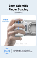 Suporte magnético para câmera de celular TELESIN, com alça de controle remoto para iPhone e Android.