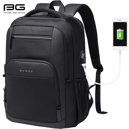 Mochila masculina Bange para laptop, mochila escolar para meninos, mochila tática para motociclismo, mochila esportiva para negócios e viagens.