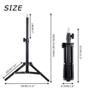 Anel de luz para selfie de 33 cm, tripé LED de 12 polegadas para celular, suporte para fotografia, luz circular de preenchimento, lâmpada LED colorida, tripé para maquiagem.