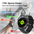 Novo Smartwatch GUHUAVMI Premium Original de 2025 com GPS, Tela AMOLED Ultra HD, GPS integrado, Chamadas Bluetooth e Resistente à Água até 10 ATM.