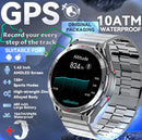 Novo Smartwatch GUHUAVMI Premium Original de 2025 com GPS, Tela AMOLED Ultra HD, GPS integrado, Chamadas Bluetooth e Resistente à Água até 10 ATM.