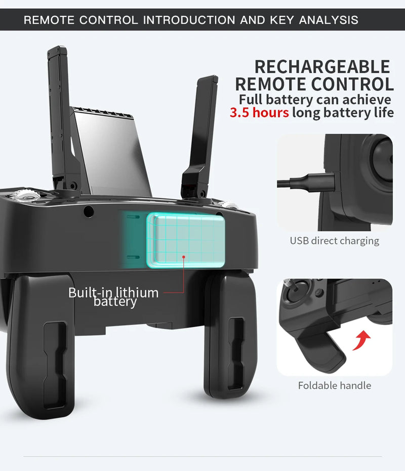 Drone L900 Pro 4K Profissional 5G GPS HD Câmera Dupla Fotografia Brushless Quadcopter Dobrável RC Alcance de 1,2KM Brinquedos Drones