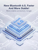 Tela Ultra HD] Fones de ouvido HTC NE20 Bluetooth V6 TWS Esportivos Sem Fio com Tradutor de IA, Microfone Intra-auricular com Redução de Ruído